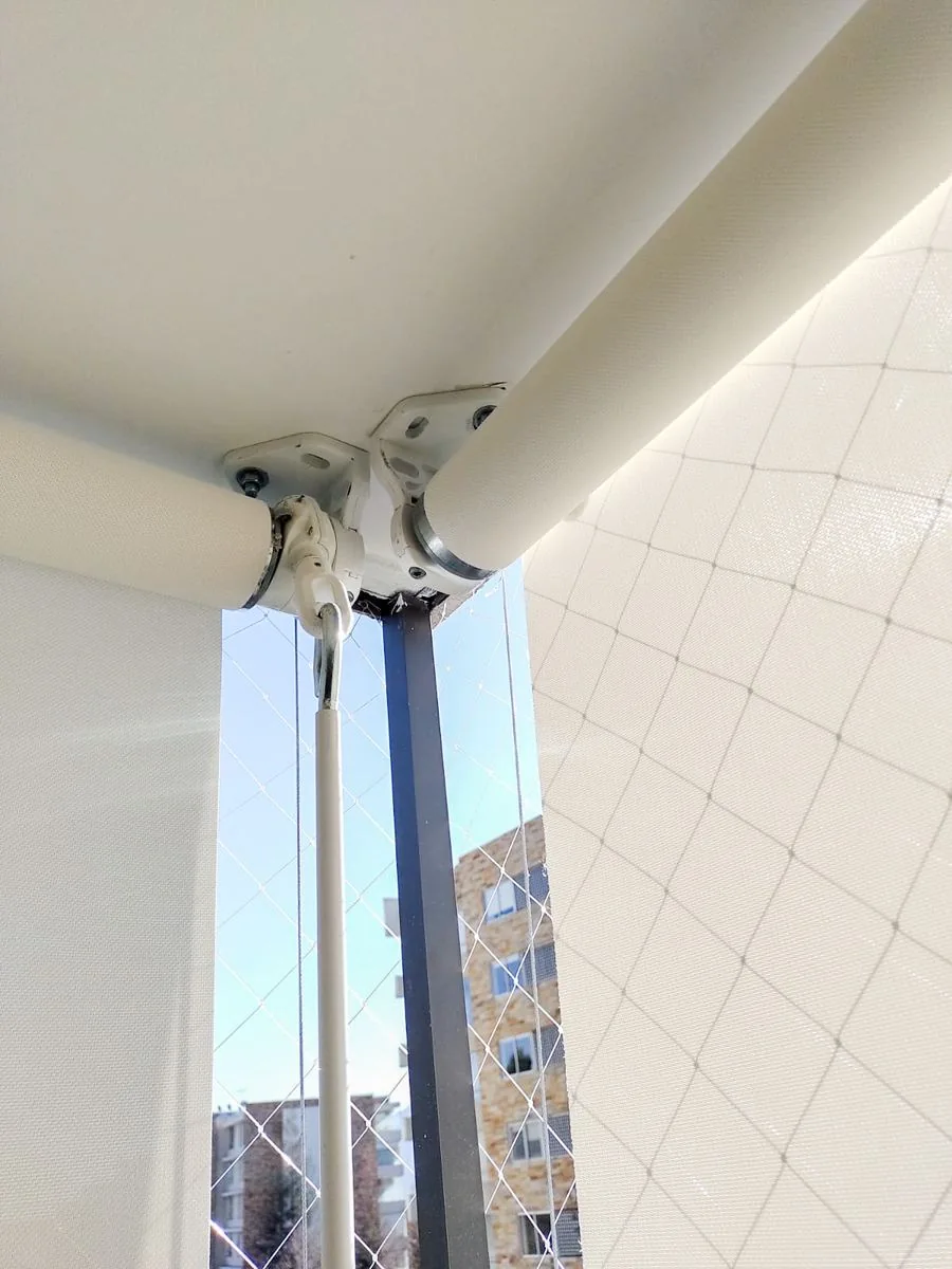 Toldo vertical detalle mecanismo — Decotip